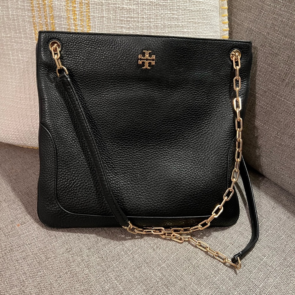 Tory Burch Black Purse, Marsden Swingpack Leather Crossbody Bag